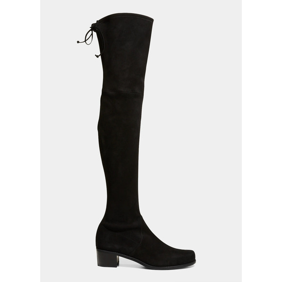 NEW Stuart Weitzman Tieland Suede Over-The-Knee Boots Size 41.5 - Picture 2 of 13